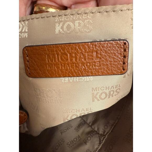 Michael Kors Signature Jet Set Tote Shoulder Bag Purse Classic Canvas - Picture 3 of 10